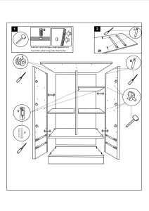 Istruzioni per montaggio armadio quadro page 0001